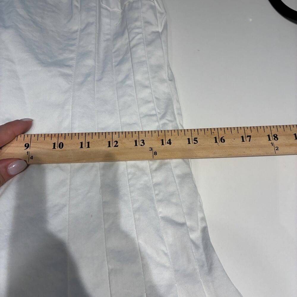 Zara White Sleeveless Mini Dress - Picture 6 of 8